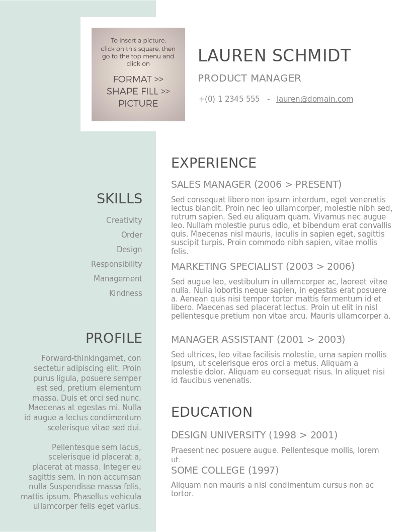 Light Grayish Green CV preview